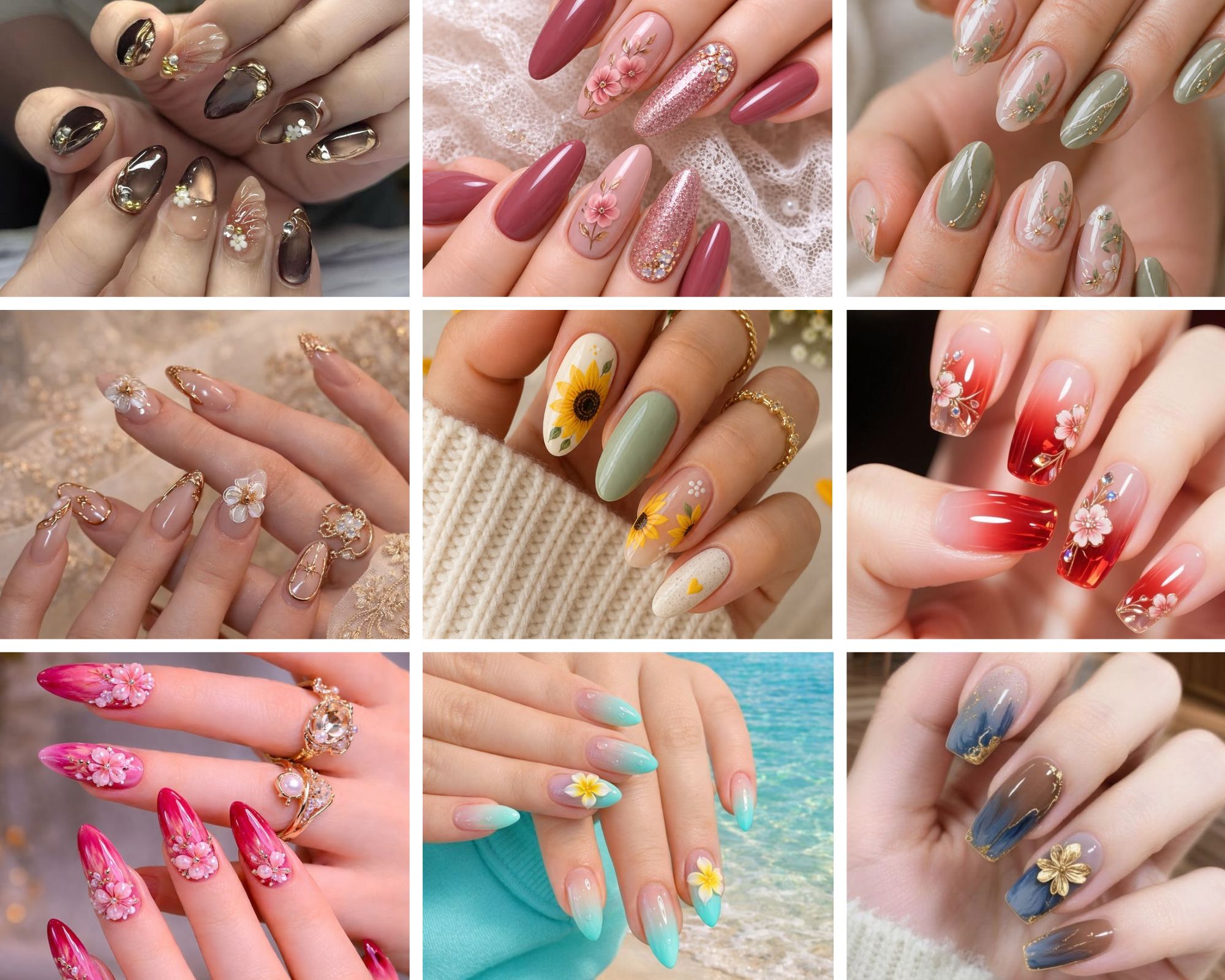 Xu hướng nail 2026 các mẫu móng tay đẹp thịnh hành