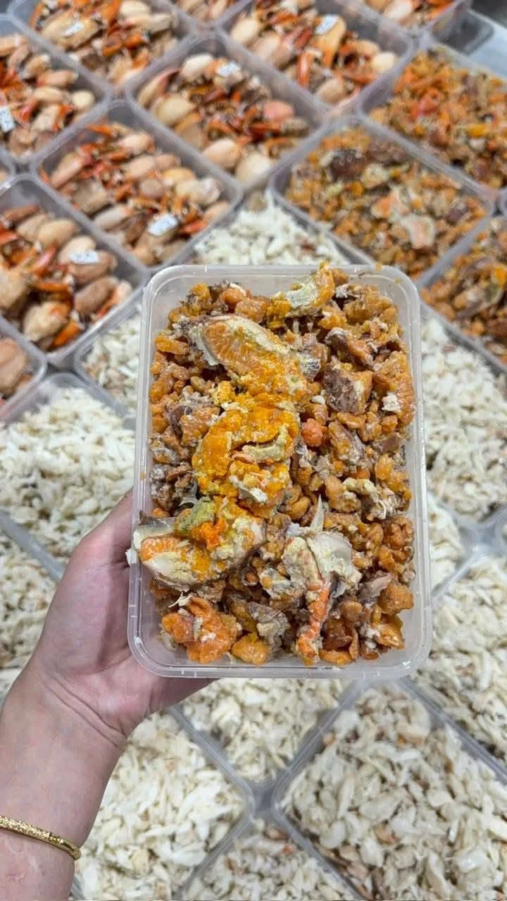 Thịt Cua Tươi Bóc Sẵn Tại Fountain Valley, California – Tiện Lợi Cho Nấu Súp, Cháo, Bún Riêu Và Nhiều Món Ăn Gia Đình - Food & Beverages in Fountain Valley, California...