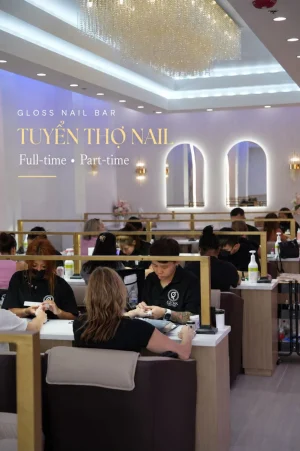 Gloss Nail Bar tuyển thợ nail – Full-Service lên đến $2,000/tuần - Việc làm Nail tại Geneva, IL, US